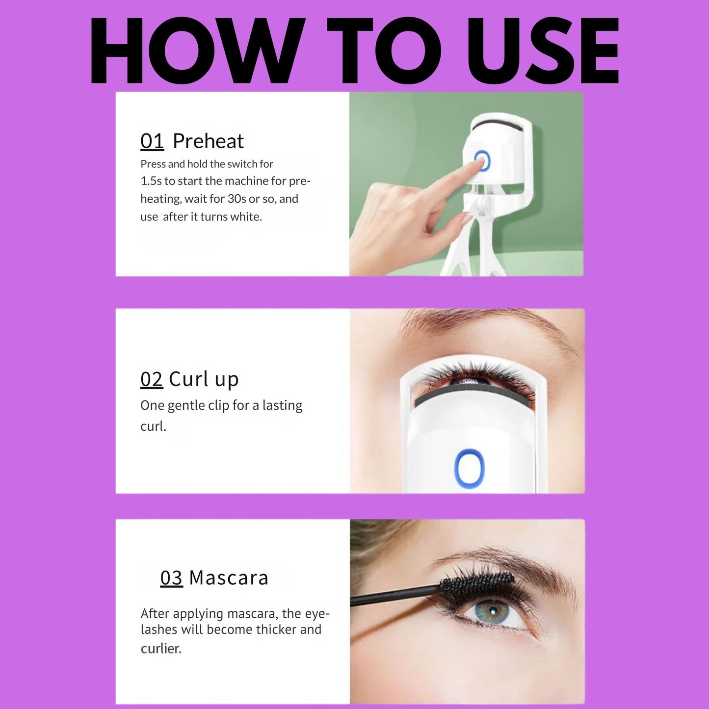 USB Eyelash Curler