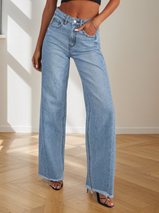 EverEase Wide-Leg Denim