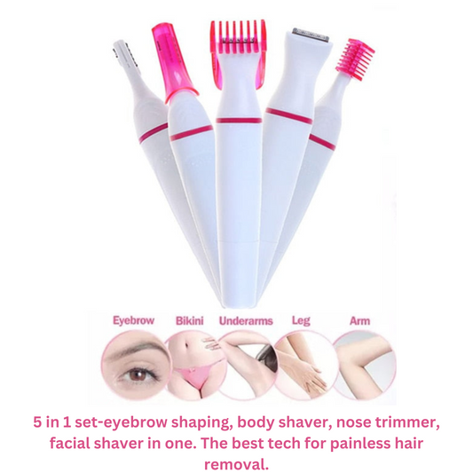 Be Smooth - Body Hair Remover (5 functions)