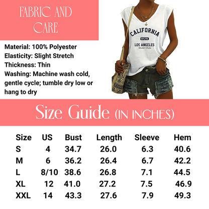 Cali Dream V-Neck Tank