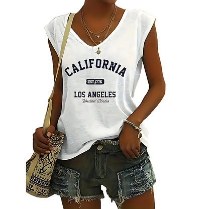 Cali Dream V-Neck Tank
