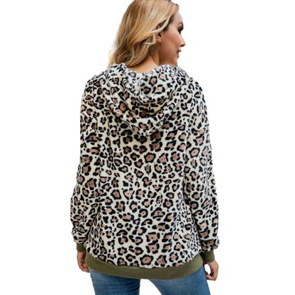 Cozy Leopard Hoodie