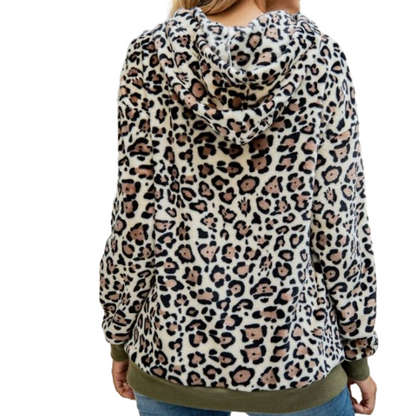 Cozy Leopard Hoodie