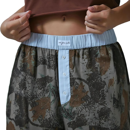 Drift / Wide-Leg Camo Trousers