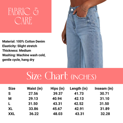 EverEase Wide-Leg Denim