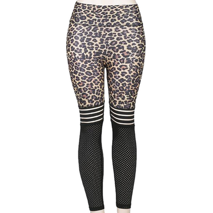 FierceFlex Leopard Mesh Leggings