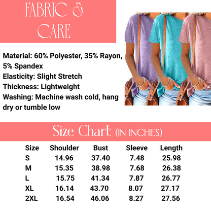 GlowBreeze Trio Tee Set