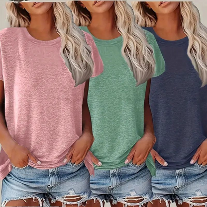 GlowBreeze Trio Tee Set