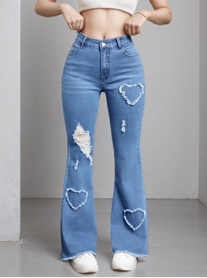 Heartline Flare Jeans