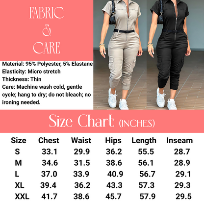 Power Hour Cargo Jumpsuit