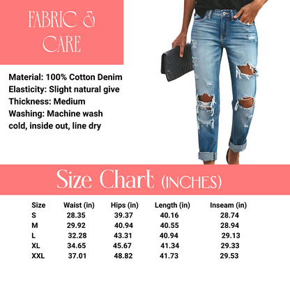 RebelEase / Distressed Denim