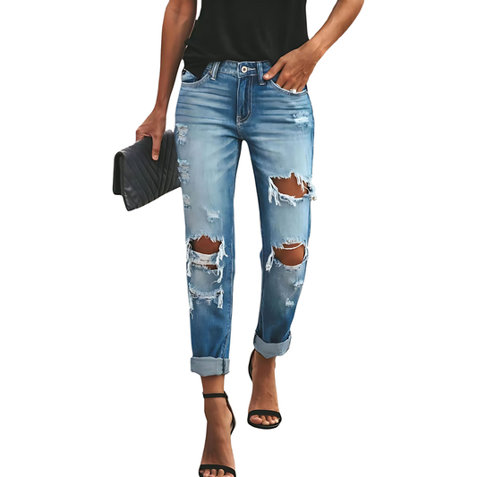 RebelEase / Distressed Denim