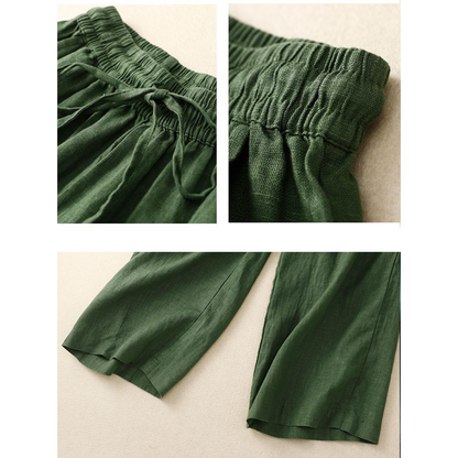 Retro Linen Muse Pants