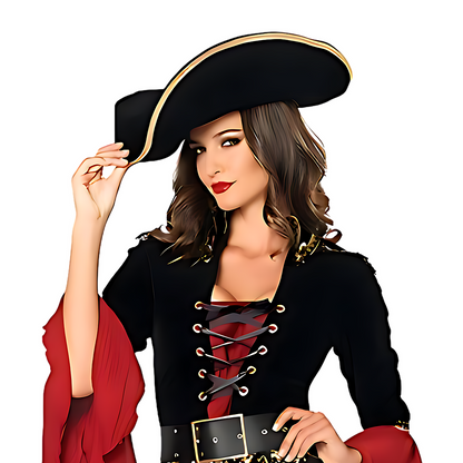 Scarlet Captain Pirate