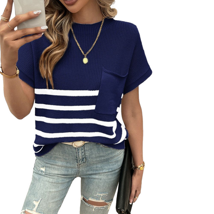 Sloane Stripe Knit Top