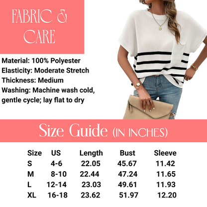 Sloane Stripe Knit Top