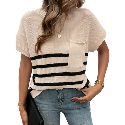 Sloane Stripe Knit Top