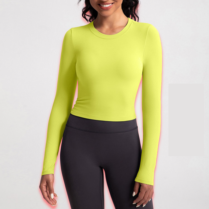 TwistGlow Backless Crop Top