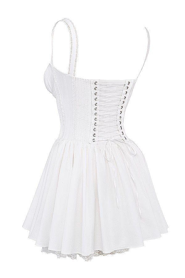 Pietra - High Waist Bustier Corset Dress