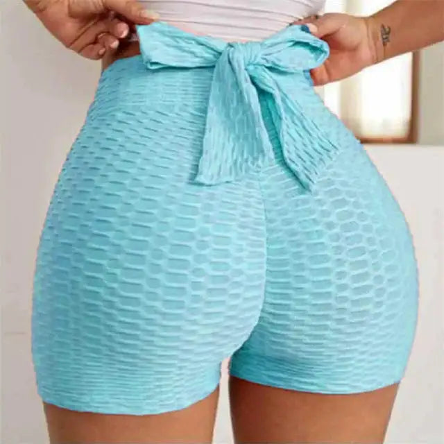 Coquette Core Yoga Shorts